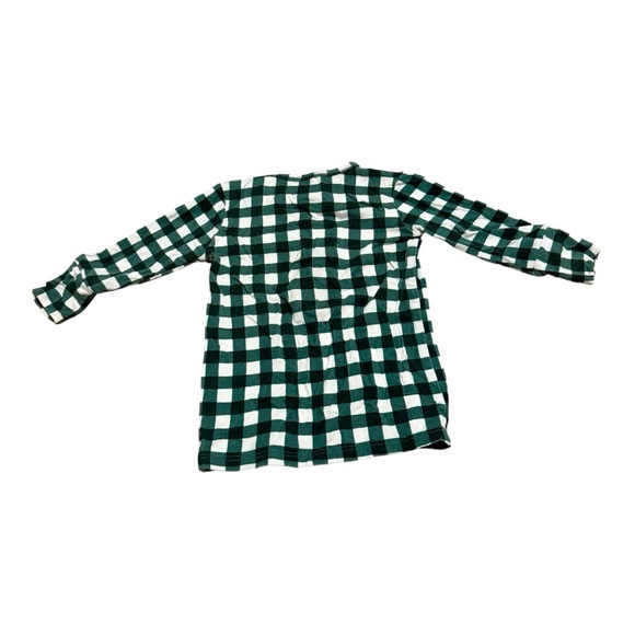 Lou Lou & Company Green and White Gingham top and bottom 3-6mo - Picture 4 of 6